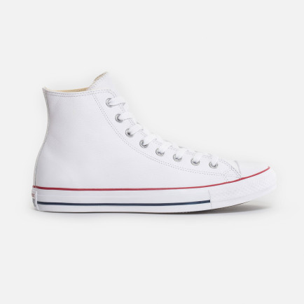 Converse Chuck Taylor All Star Hi Deri Unisex Beyaz Sneaker