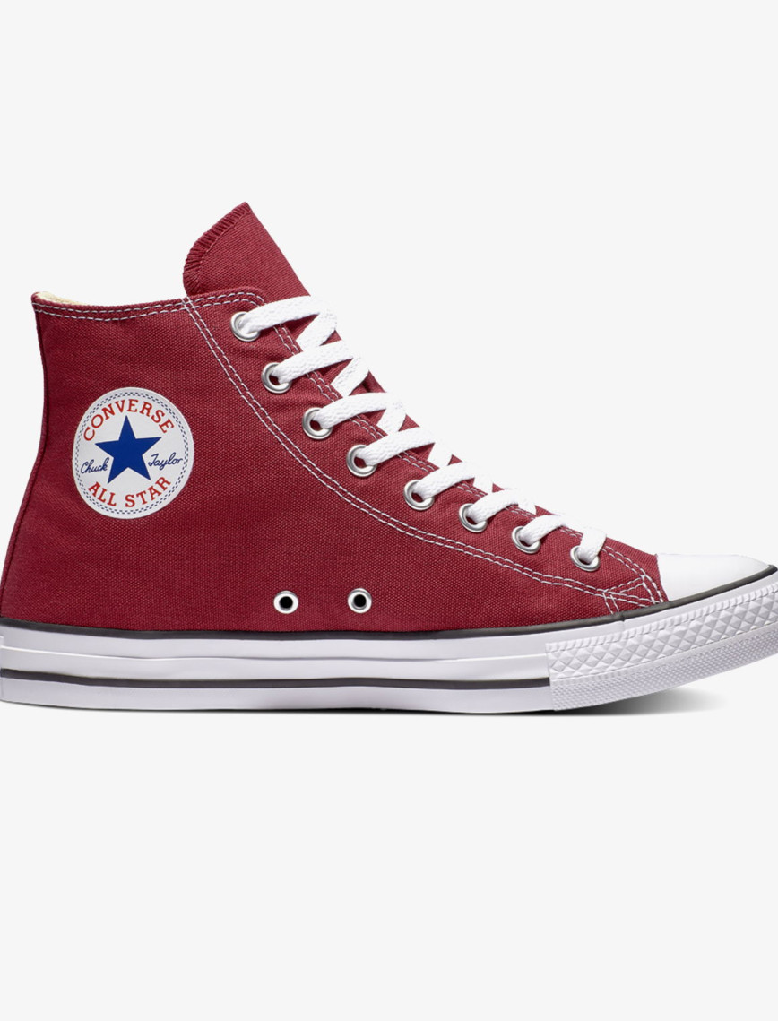 Converse Chuck Taylor All Star Seasonal Hi Unisex Bordo Sneaker Converse Chuck Taylor All Star Seasonal Hi Unisex Bordo Sneaker