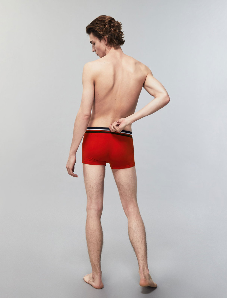 Lacoste Active Erkek 3'lü Lacivert/Kırmızı/Gri Boxer Lacoste Active Erkek 3'lü Lacivert/Kırmızı/Gri Boxer