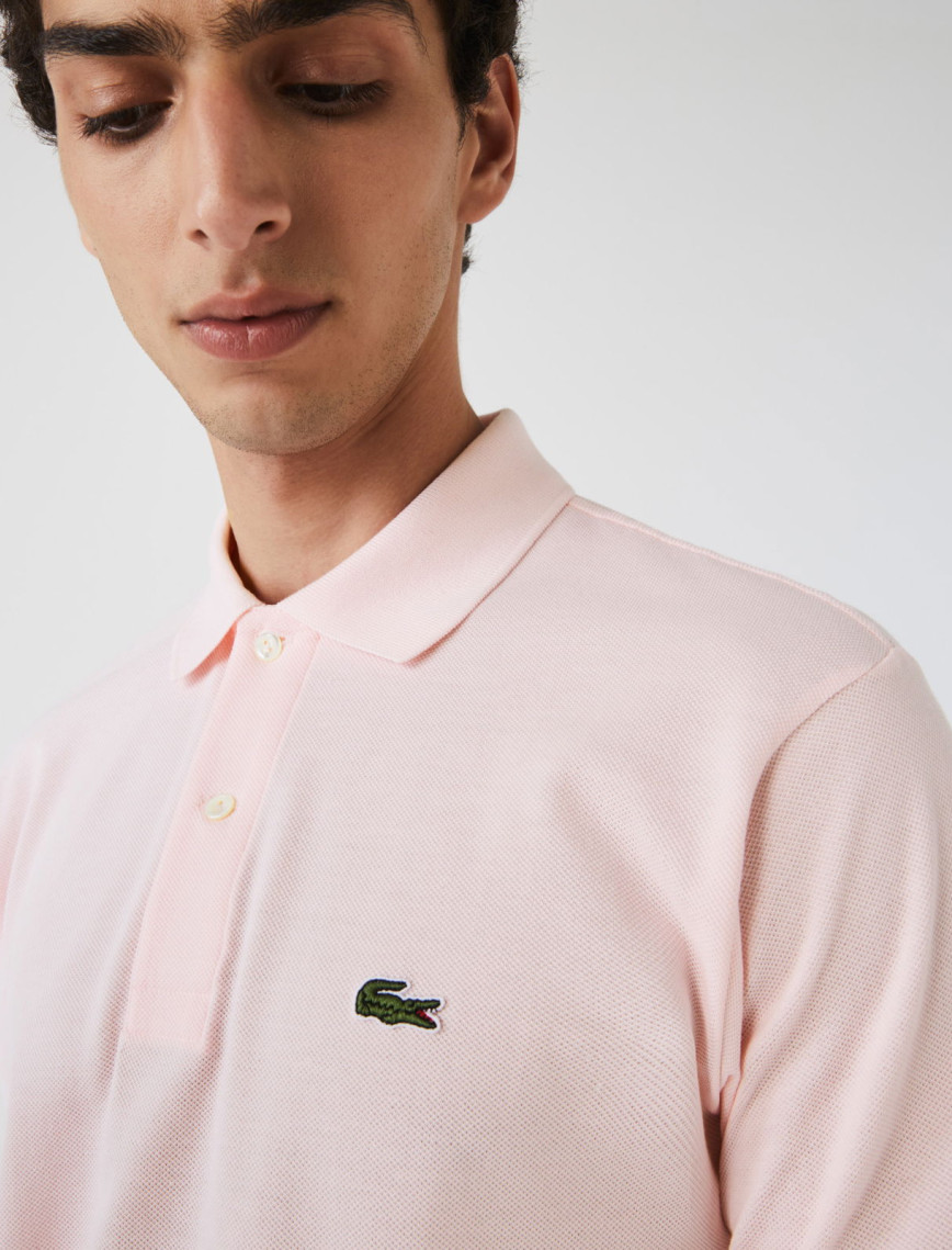 Lacoste L.12.12 Erkek Classic Fit Açık Pembe Polo Lacoste L.12.12 Erkek Classic Fit Açık Pembe Polo