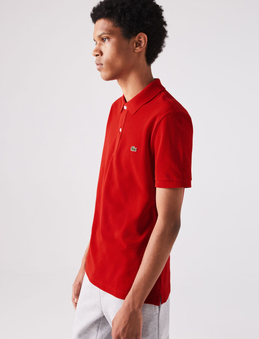 Lacoste L.12.12 Erkek Slim Fit Kırmızı Polo Lacoste L.12.12 Erkek Slim Fit Kırmızı Polo