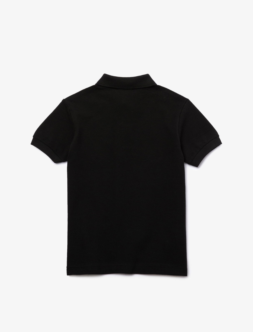 Lacoste Erkek Çocuk Regular Fit Siyah Polo