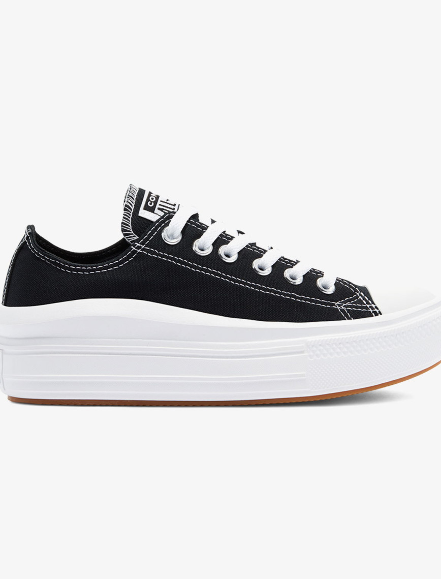 Converse Chuck Taylor All Star Move Low Platform Unisex Siyah Sneaker Converse Chuck Taylor All Star Move Low Platform Unisex Siyah Sneaker