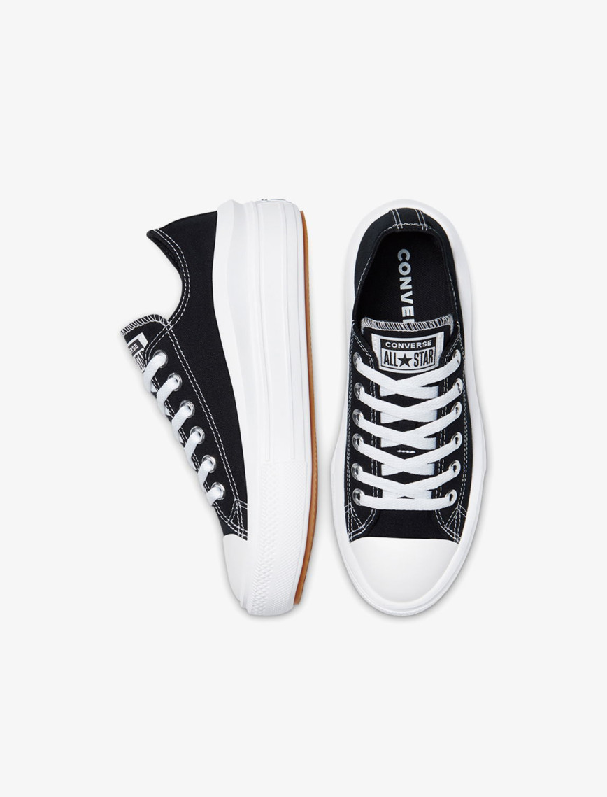 Converse Chuck Taylor All Star Move Low Platform Unisex Siyah Sneaker Converse Chuck Taylor All Star Move Low Platform Unisex Siyah Sneaker