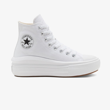 Converse Chuck Taylor All Star Move Unisex Beyaz Platform Sneaker Converse Chuck Taylor All Star Move Unisex Beyaz Platform Sneaker