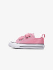 Converse Chuck Taylor All Star 2V Hook And Loop Bebek Pembe Sneaker Converse Chuck Taylor All Star 2V Hook And Loop Bebek Pembe Sneaker