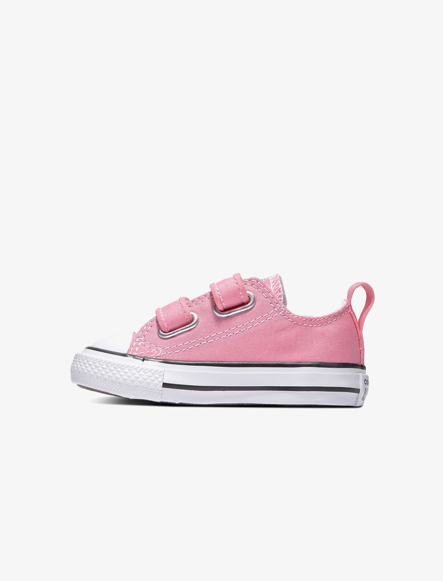 Converse Chuck Taylor All Star 2V Hook And Loop Bebek Pembe Sneaker Converse Chuck Taylor All Star 2V Hook And Loop Bebek Pembe Sneaker