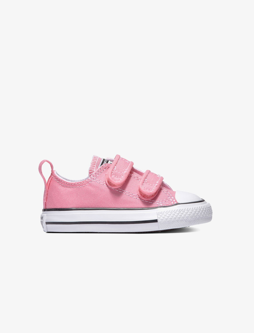 Converse Chuck Taylor All Star 2V Hook And Loop Bebek Pembe Sneaker Converse Chuck Taylor All Star 2V Hook And Loop Bebek Pembe Sneaker