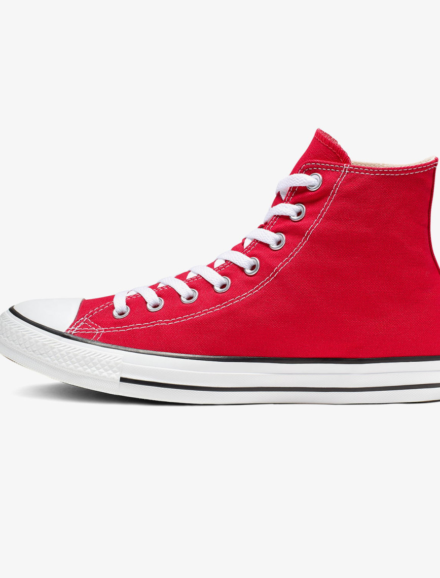 Converse Chuck Taylor All Star Hi Unisex Kırmızı Sneaker Converse Chuck Taylor All Star Hi Unisex Kırmızı Sneaker