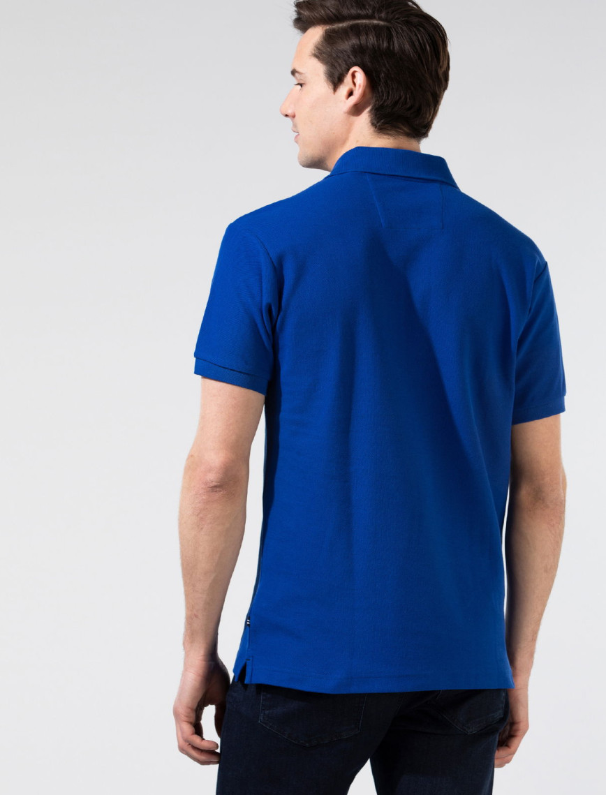 Nautica Erkek Classic Fit Mavi Kısa Kollu Polo Nautica Erkek Classic Fit Mavi Kısa Kollu Polo