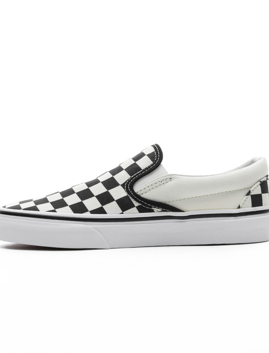 Vans Classic Slip-On Checkerboard Siyah - Bej Unisex Sneaker Vans Classic Slip-On Checkerboard Siyah - Bej Unisex Sneaker