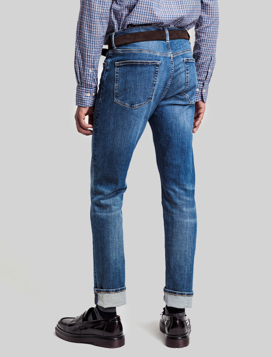 GANT Erkek Mavi Extra Slim Fit Jean Pantolon GANT Erkek Mavi Extra Slim Fit Jean Pantolon