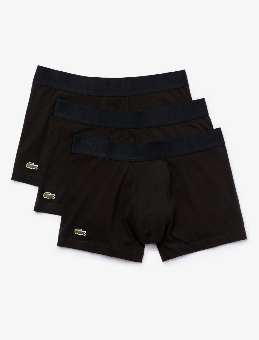 Lacoste Core Erkek Siyah Boxer Lacoste Core Erkek Siyah Boxer