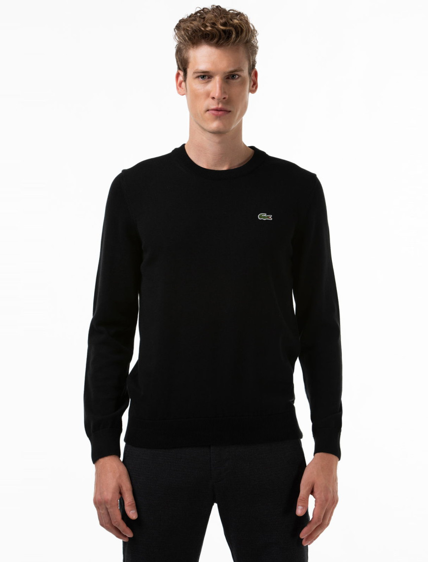 Lacoste Erkek Regular Fit Bisiklet Yaka Organik Pamuk Haki Kazak Lacoste Erkek Regular Fit Bisiklet Yaka Organik Pamuk Haki Kazak