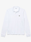 Lacoste Erkek Classic Fit Uzun Kollu Beyaz Polo Lacoste Erkek Classic Fit Uzun Kollu Beyaz Polo