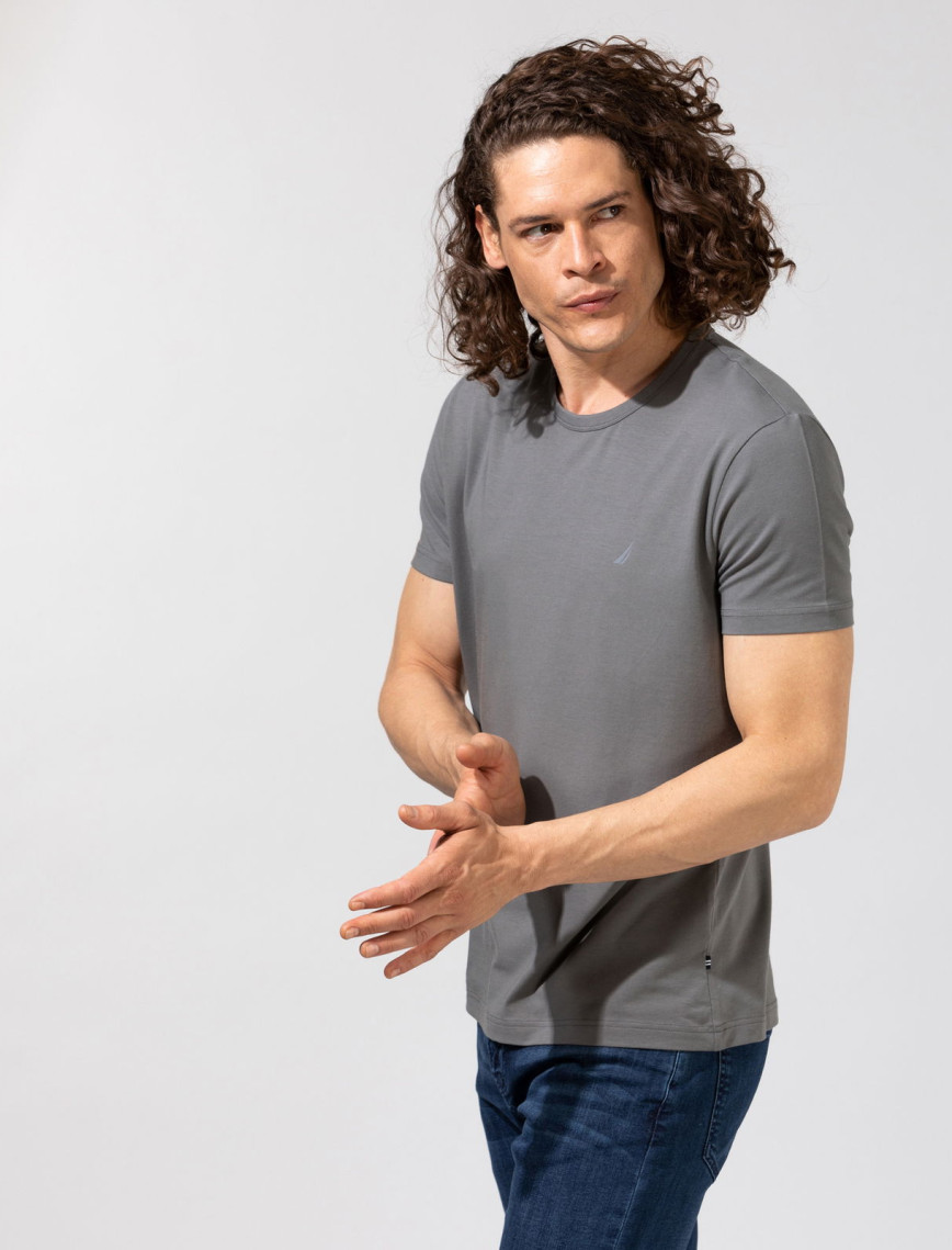 Nautica Erkek Gri T-Shirt Nautica Erkek Gri T-Shirt