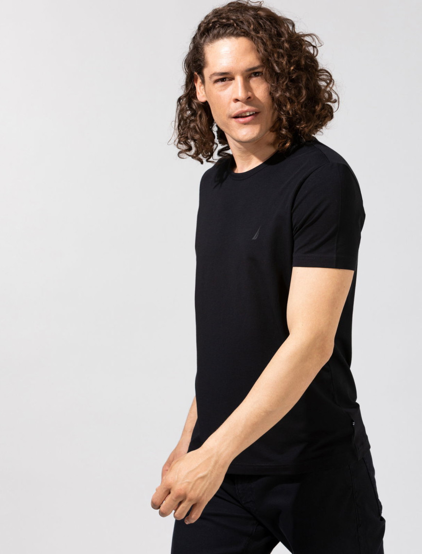 Nautica Erkek Siyah T-Shirt Nautica Erkek Siyah T-Shirt