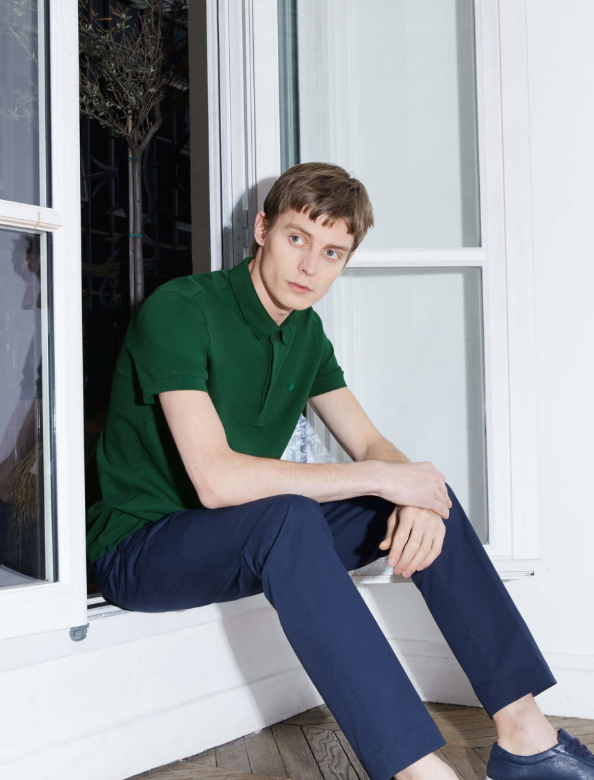 Lacoste Paris Erkek Regular Fit Yeşil Polo Lacoste Paris Erkek Regular Fit Yeşil Polo