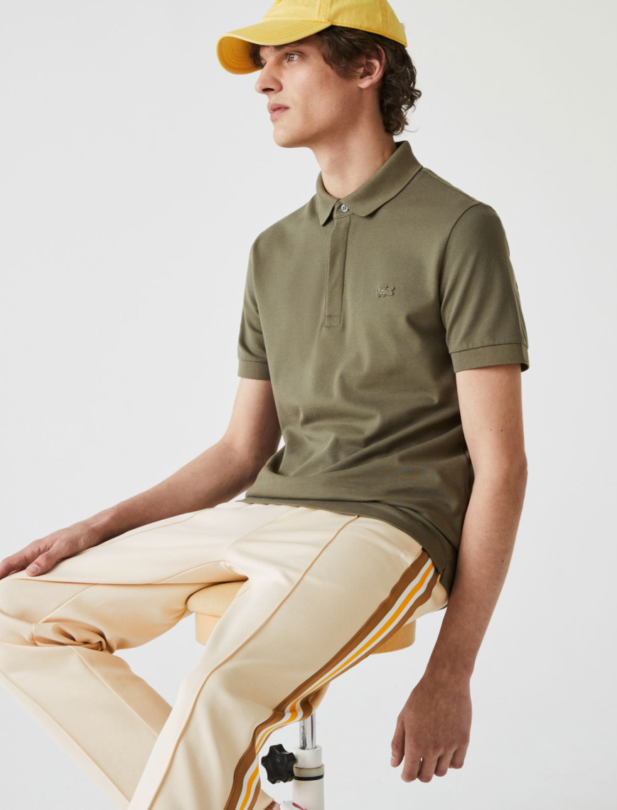 Lacoste Erkek Regular Fit Haki Polo