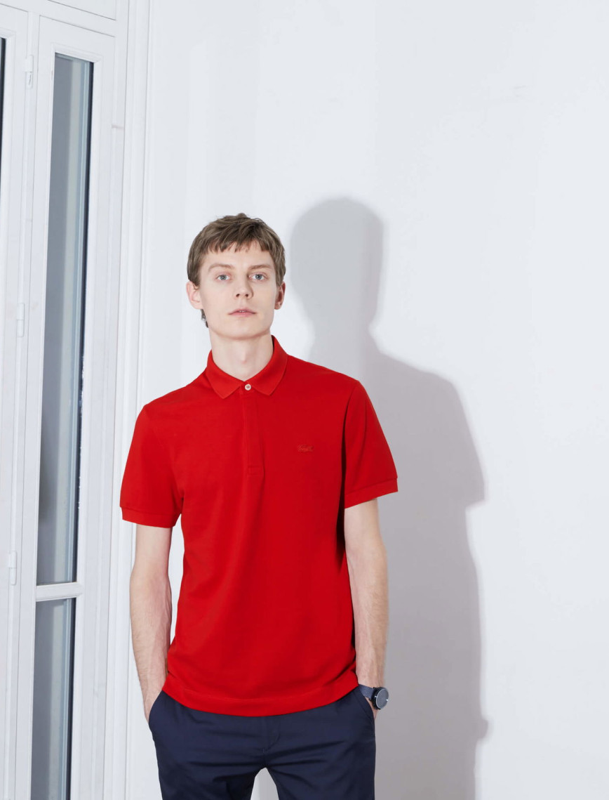 Lacoste Erkek Regular Fit Paris Kırmızı Polo Lacoste Erkek Regular Fit Paris Kırmızı Polo