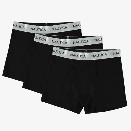 Nautica Erkek Siyah 3Lü Boxer Nautica Erkek Siyah 3Lü Boxer