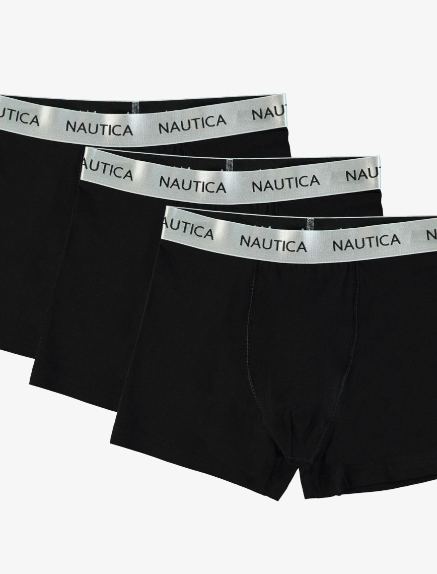 Nautica Erkek Renkli 3Lü Boxer Nautica Erkek Renkli 3Lü Boxer