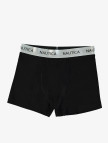 Nautica 3'lü Erkek Siyah Boxer Nautica 3'lü Erkek Siyah Boxer