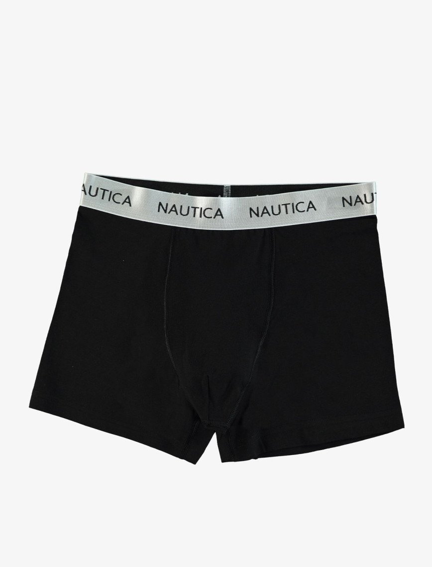 Nautica 3'lü Erkek Siyah Boxer Nautica 3'lü Erkek Siyah Boxer
