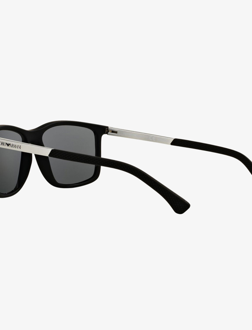 EMPORIO ARMANI 0EA4058 Erkek Siyah Rubber Güneş Gözlüğü EMPORIO ARMANI 0EA4058 Erkek Siyah Rubber Güneş Gözlüğü