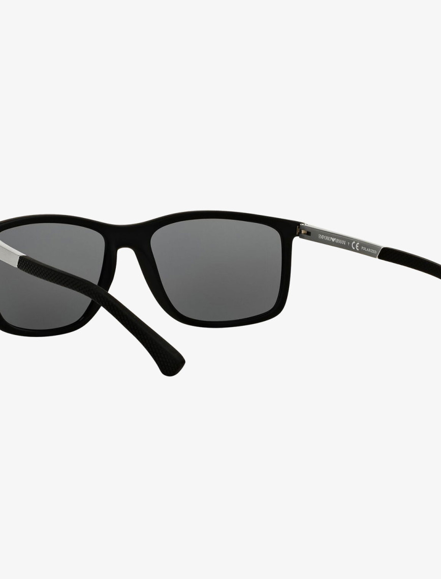 EMPORIO ARMANI 0EA4058 Erkek Siyah Rubber Güneş Gözlüğü EMPORIO ARMANI 0EA4058 Erkek Siyah Rubber Güneş Gözlüğü