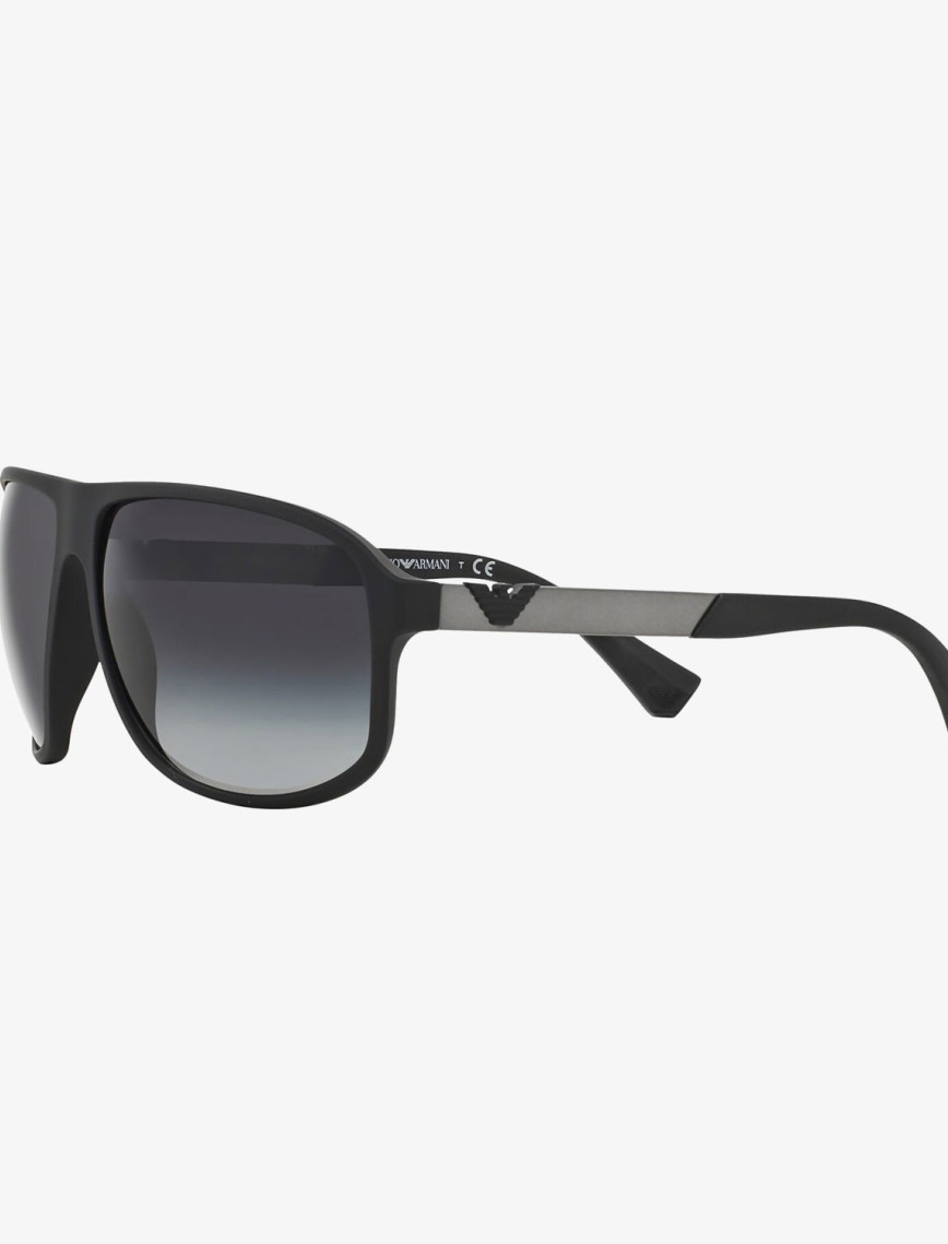 EMPORIO ARMANI Erkek Siyah Rubber Güneş Gözlüğü EMPORIO ARMANI Erkek Siyah Rubber Güneş Gözlüğü