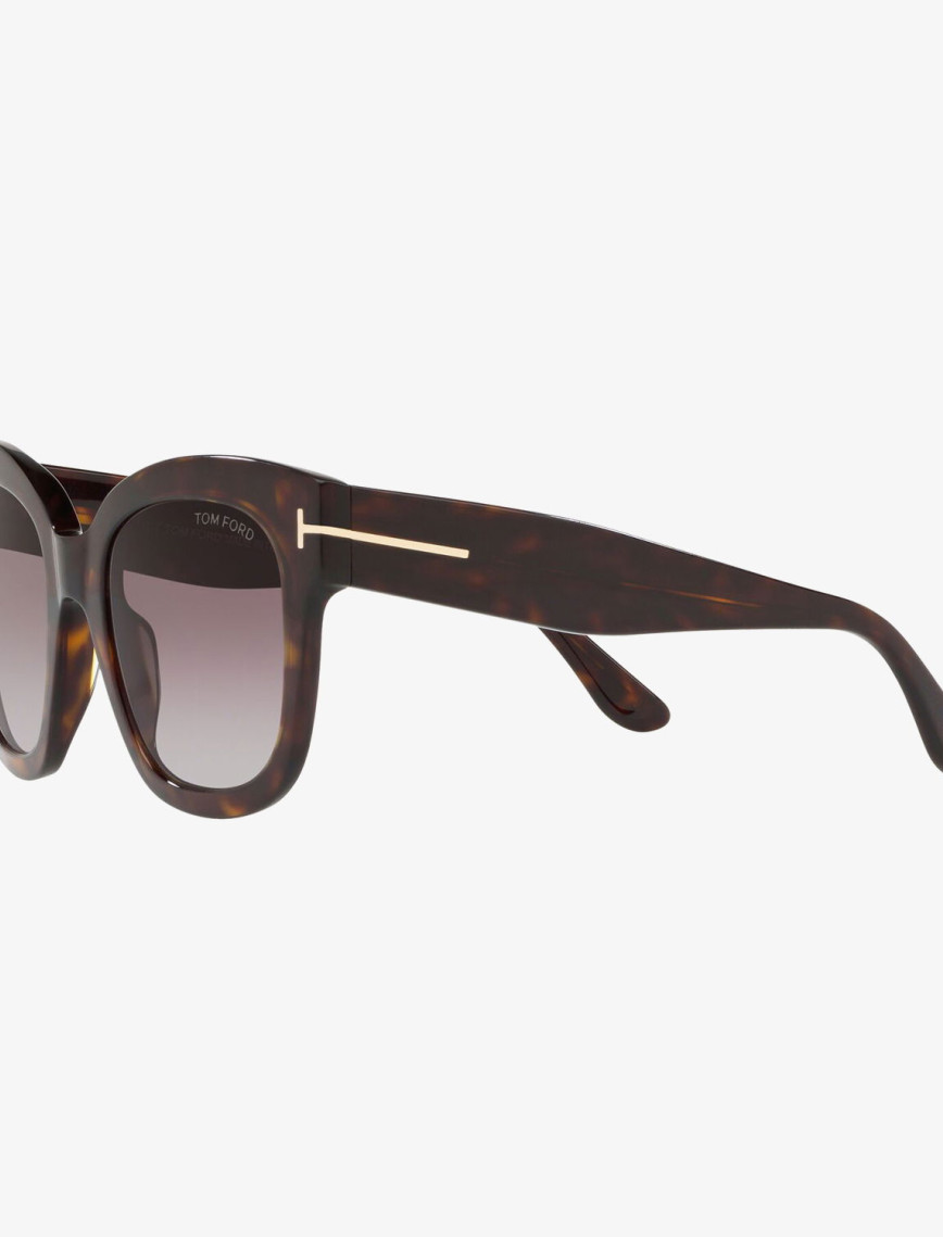 TOM FORD 0TR000995 Kadın Shiny Classic Dark Havana Güneş Gözlüğü TOM FORD 0TR000995 Kadın Shiny Classic Dark Havana Güneş Gözlüğü