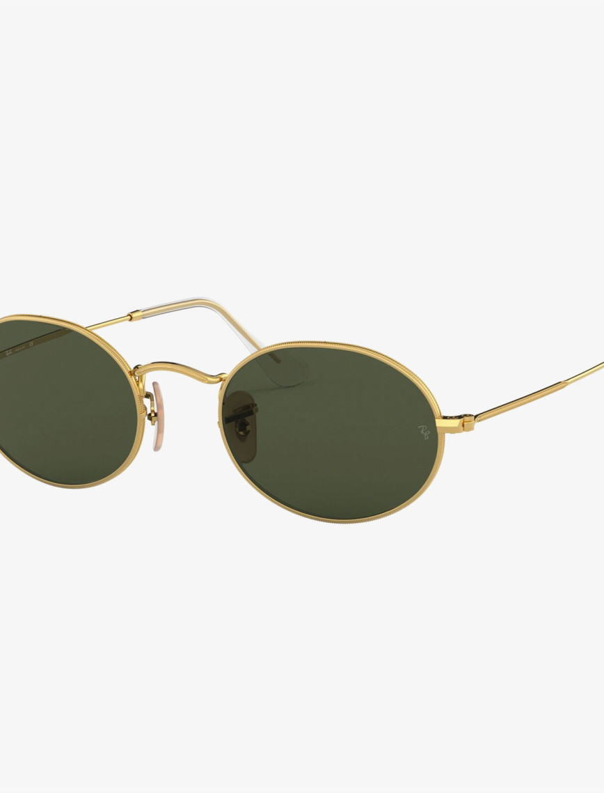 RAY-BAN 0RB3547 Oval Unisex Gold Güneş Gözlüğü RAY-BAN 0RB3547 Oval Unisex Gold Güneş Gözlüğü