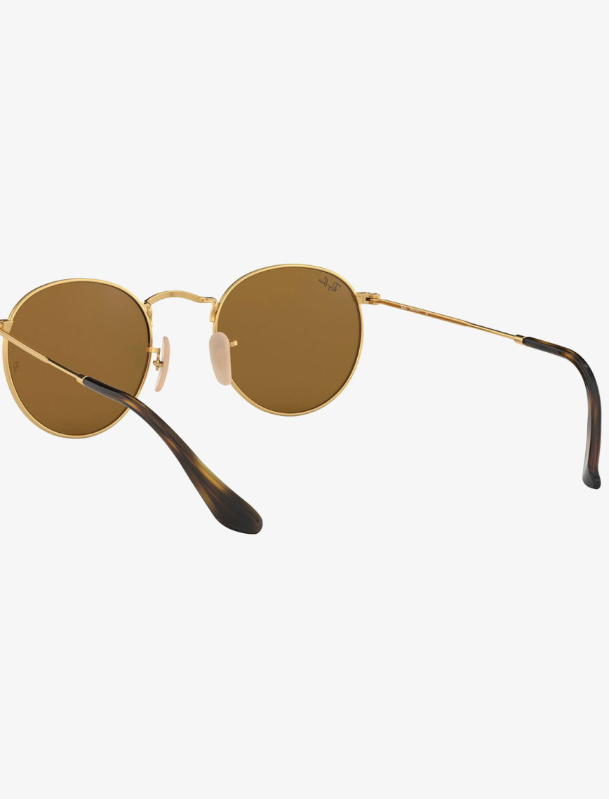 RAY-BAN 0RB3447N Round Metal Erkek Shiny Gold Güneş Gözlüğü RAY-BAN 0RB3447N Round Metal Erkek Shiny Gold Güneş Gözlüğü