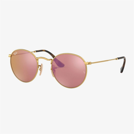RAY-BAN 0RB3447N Round Metal Erkek Shiny Gold Güneş Gözlüğü RAY-BAN 0RB3447N Round Metal Erkek Shiny Gold Güneş Gözlüğü