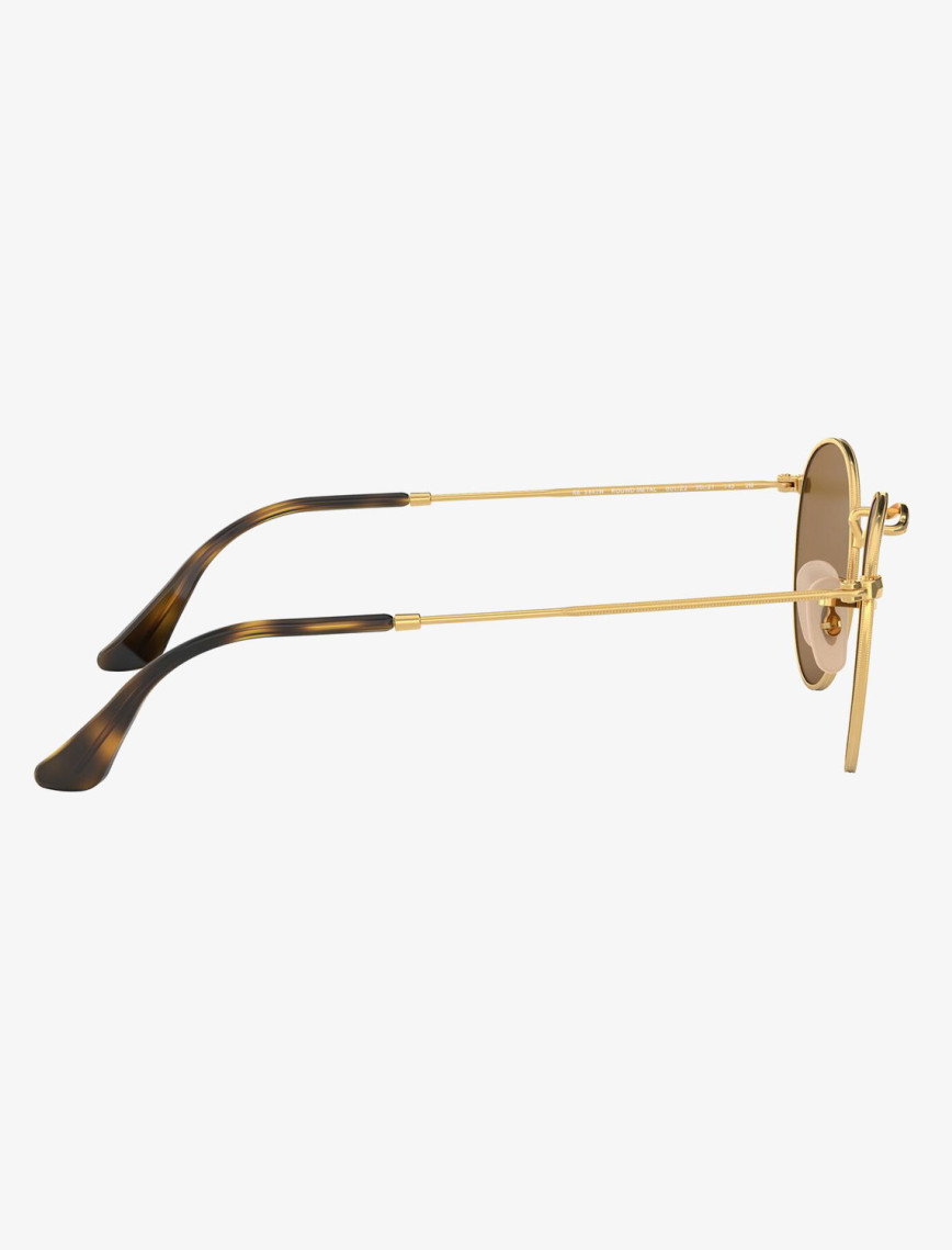 RAY-BAN 0RB3447N Round Metal Erkek Shiny Gold Güneş Gözlüğü RAY-BAN 0RB3447N Round Metal Erkek Shiny Gold Güneş Gözlüğü