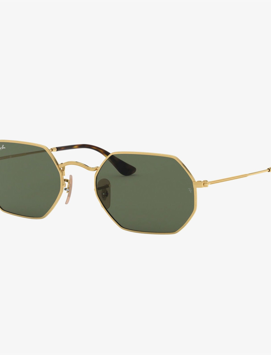RAY-BAN 0RB3556N Octagonal Unisex Gold Güneş Gözlüğü RAY-BAN 0RB3556N Octagonal Unisex Gold Güneş Gözlüğü