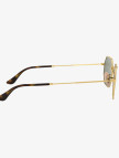 RAY-BAN 0RB3556N Octagonal Unisex Gold Güneş Gözlüğü RAY-BAN 0RB3556N Octagonal Unisex Gold Güneş Gözlüğü