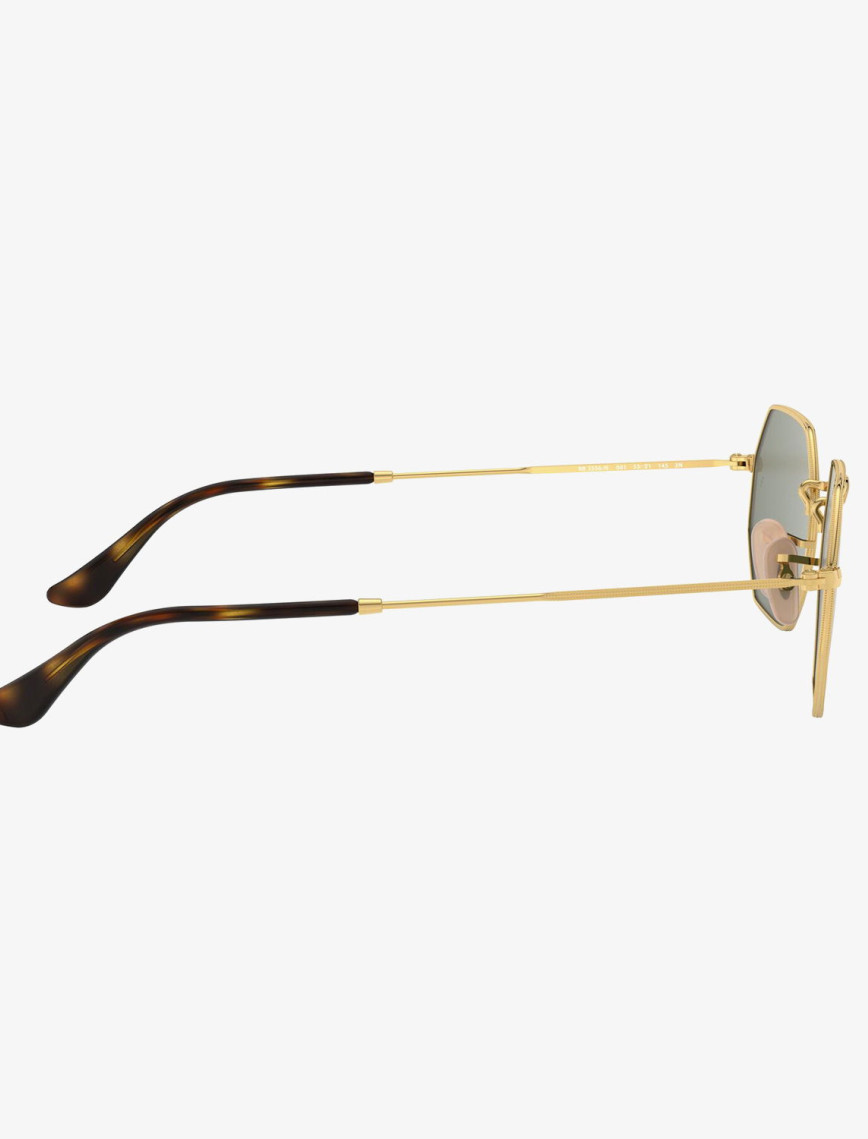 RAY-BAN 0RB3556N Octagonal Unisex Gold Güneş Gözlüğü RAY-BAN 0RB3556N Octagonal Unisex Gold Güneş Gözlüğü