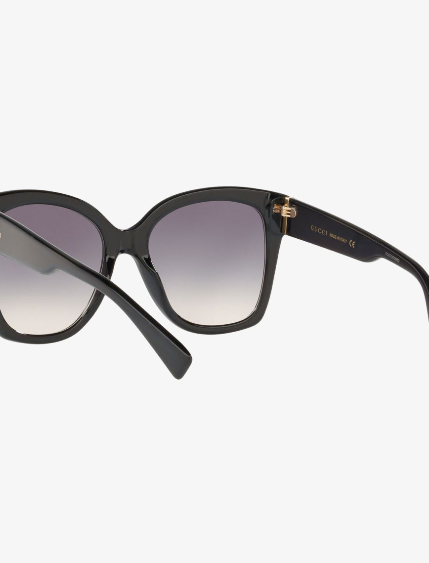 GUCCI 0GC001221 Kadın Siyah Shiny Güneş Gözlüğü GUCCI 0GC001221 Kadın Siyah Shiny Güneş Gözlüğü