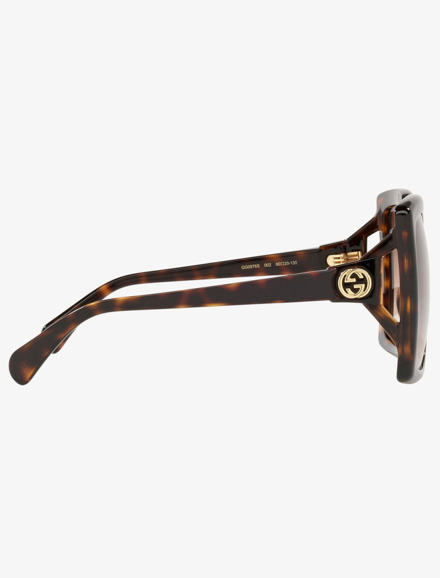 GUCCI 0GC001504 Kadın Tortoise Güneş Gözlüğü GUCCI 0GC001504 Kadın Tortoise Güneş Gözlüğü