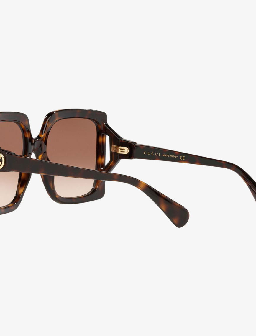 GUCCI 0GC001504 Kadın Tortoise Güneş Gözlüğü GUCCI 0GC001504 Kadın Tortoise Güneş Gözlüğü