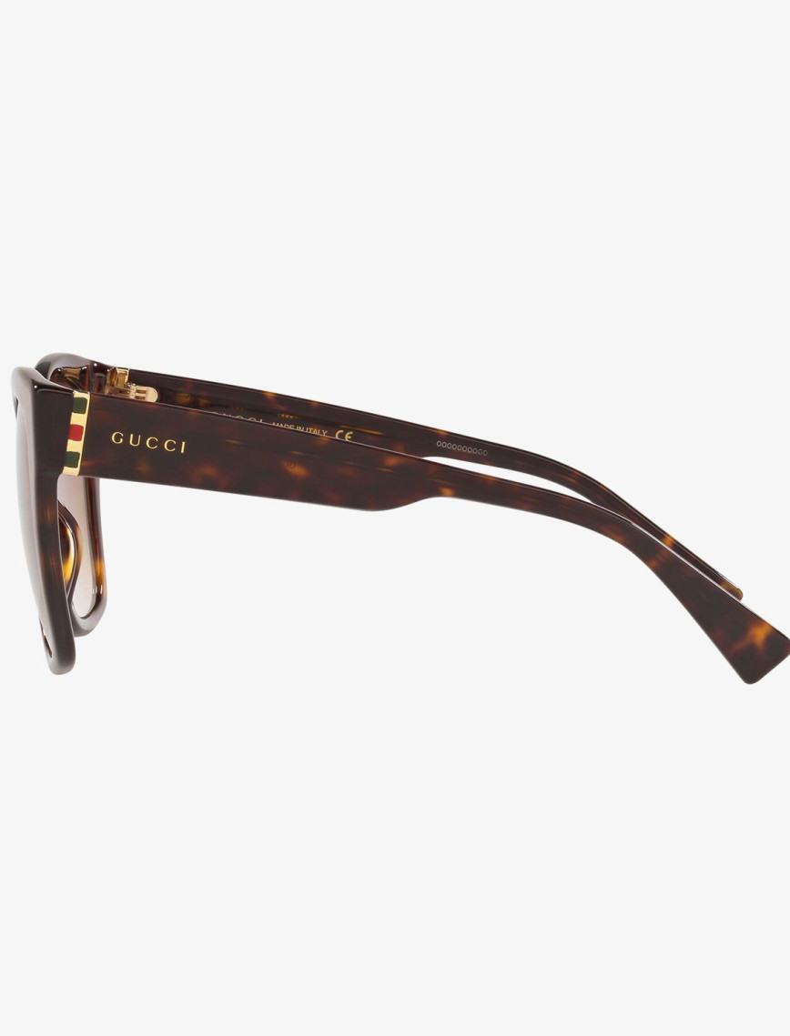 GUCCI 0GC001221 Kadın Tortoise Güneş Gözlüğü GUCCI 0GC001221 Kadın Tortoise Güneş Gözlüğü