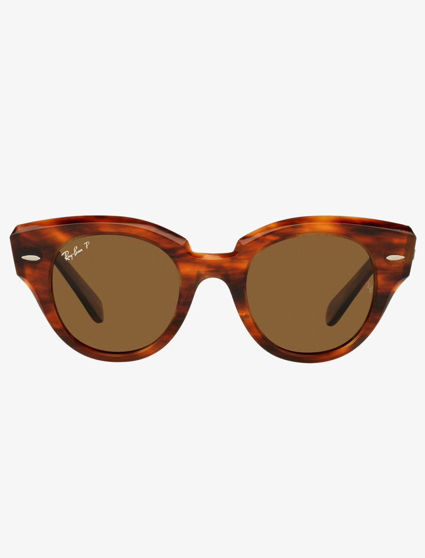 RAY-BAN Kadın Striped Havana Güneş Gözlüğü RAY-BAN Kadın Striped Havana Güneş Gözlüğü