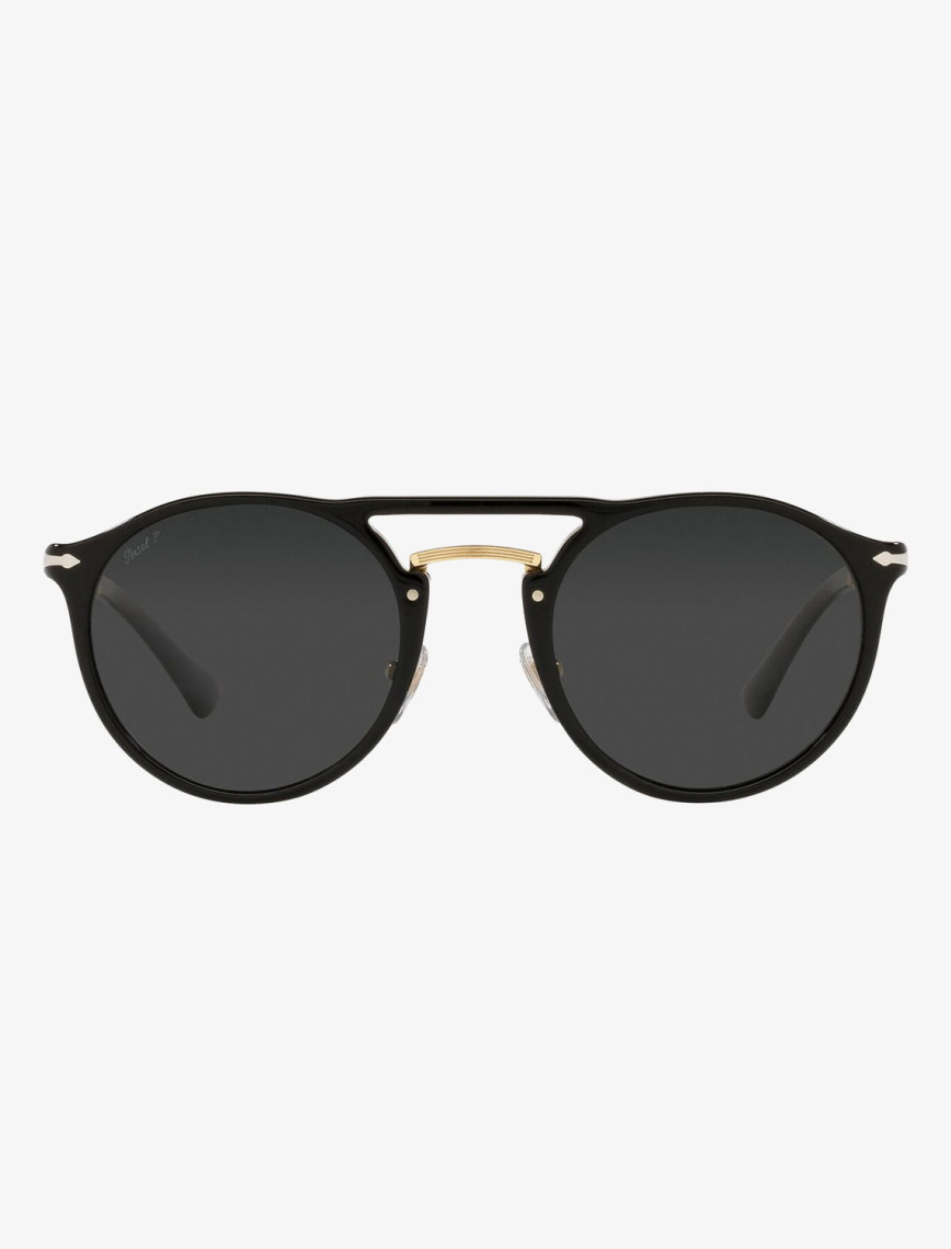 PERSOL 0PO3264S Unisex Siyah-Gold Güneş Gözlüğü PERSOL 0PO3264S Unisex Siyah-Gold Güneş Gözlüğü