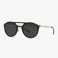 PERSOL 0PO3264S Unisex Siyah-Gold Güneş Gözlüğü PERSOL 0PO3264S Unisex Siyah-Gold Güneş Gözlüğü