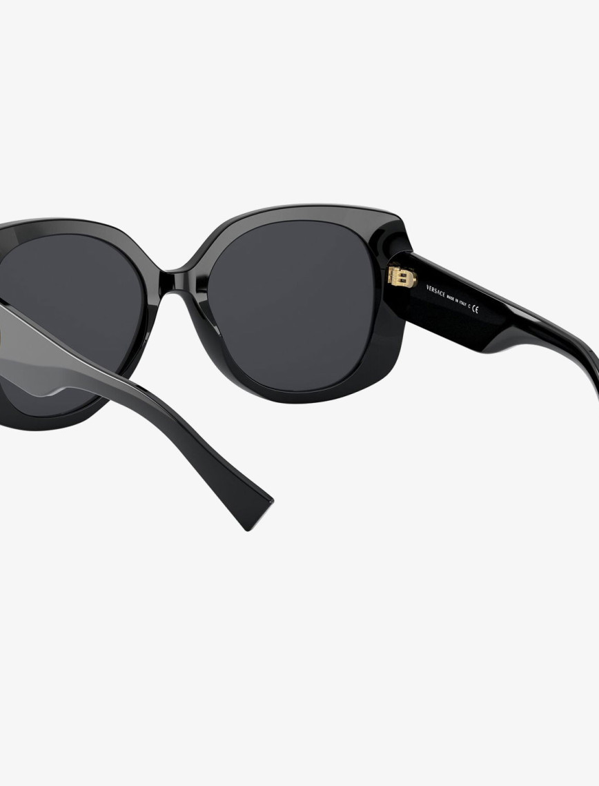 VERSACE 0VE4387 Kadın Siyah Güneş Gözlüğü VERSACE 0VE4387 Kadın Siyah Güneş Gözlüğü
