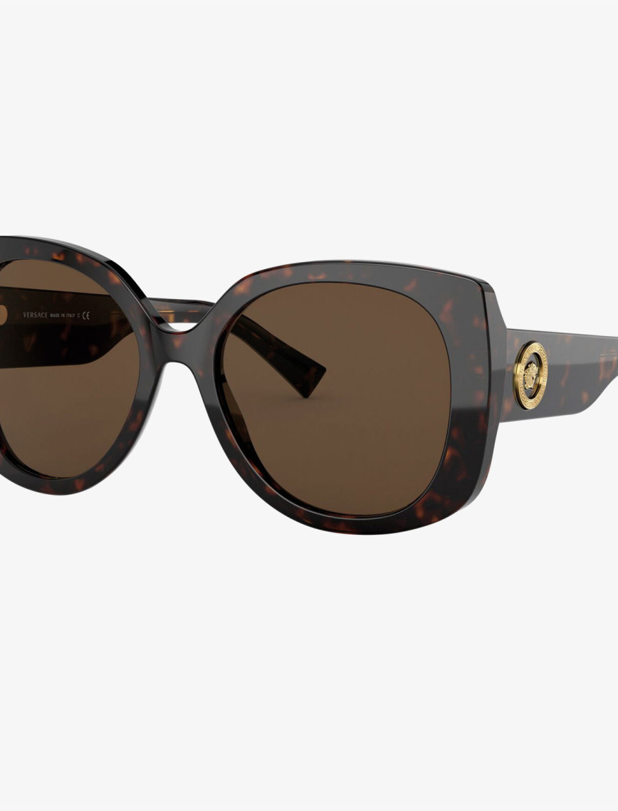 VERSACE 0VE4387 Kadın Dark Havana Güneş Gözlüğü VERSACE 0VE4387 Kadın Dark Havana Güneş Gözlüğü