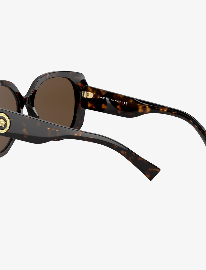 VERSACE 0VE4387 Kadın Dark Havana Güneş Gözlüğü VERSACE 0VE4387 Kadın Dark Havana Güneş Gözlüğü