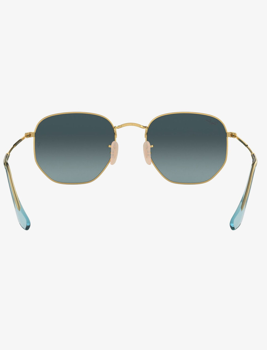 RAY-BAN 0RB3548N Hexagonal Unisex Gold Güneş Gözlüğü RAY-BAN 0RB3548N Hexagonal Unisex Gold Güneş Gözlüğü